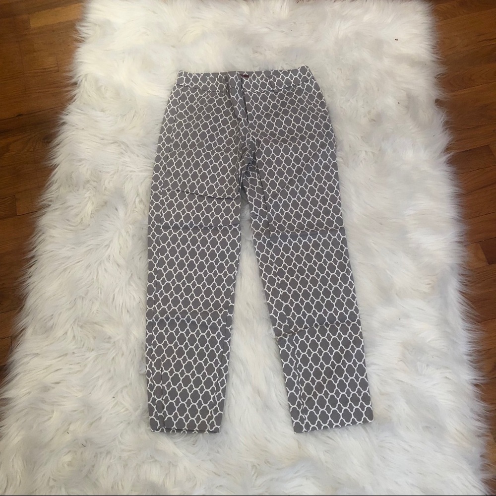 Merona printed skinny pants/capris